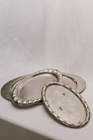 Set of 3 rustic trays