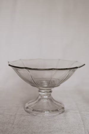 Vintage glass bowl